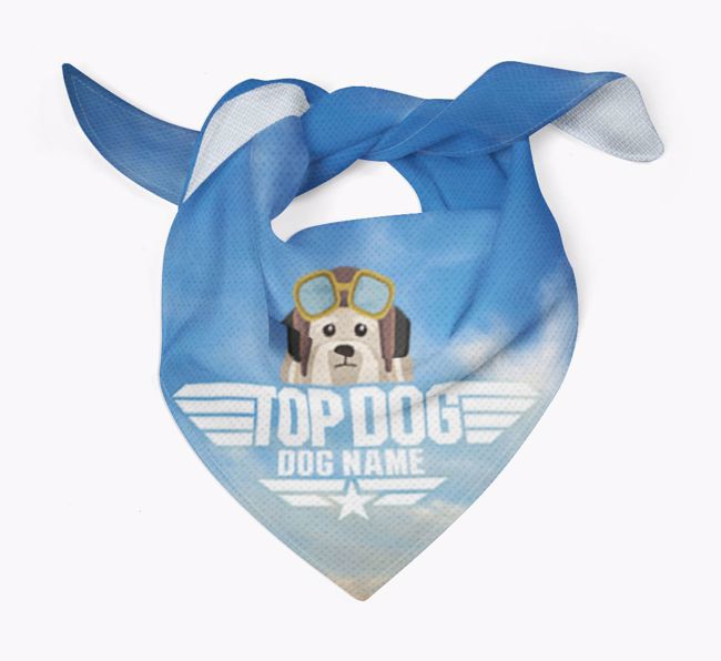 Top Dog: Personalised {breedFullName} Bandana